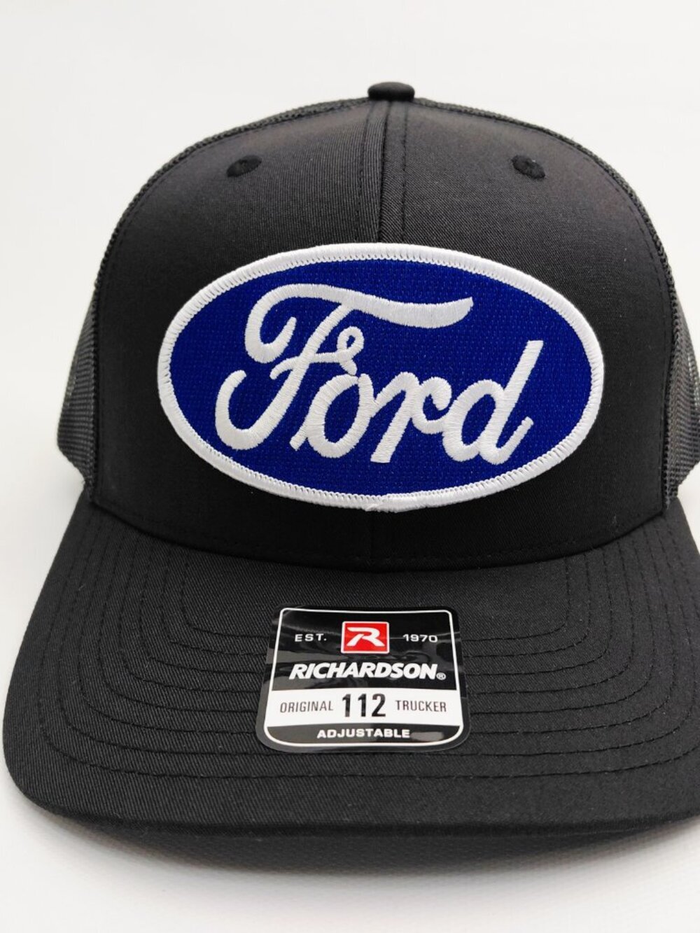 Ford Richardson 112 Trucker Cap Hat Mesh Snapback Embroidered Patch